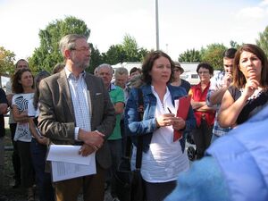 Joachim Czichon, Ruth Müller (MdL), Ugur Sahin, Filiz Cetin