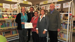 Foto v.l.n.r.: Martina Leßmann, Andreas Fink, Ursula Egner, Cornelia Czichon, Korbinian Deliano