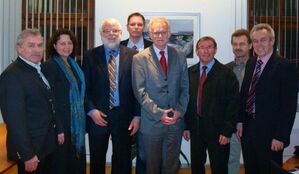 Hans Heim, Ruth Müller, Martin Güll, Herbert Lohmeyer, Uli Pfaffmann, Heribert Rauscher , Martin Hujber und Bgm. Wittman