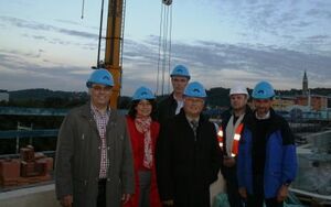 v. l. n. r.: Alexander Stigler, Ruth Müller, Hans Zistl-Schlingmann, Franz Göbl, Holger Breitung und Gerhard Langner