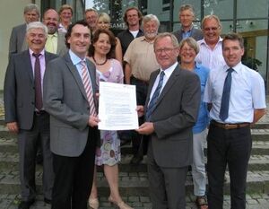 die Mitglieder der Projektgruppe Energie