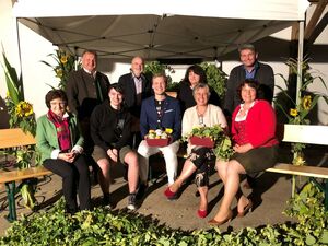 Wahlabschluss mit Bundestagskandidat Vincent Hogenkamp und MdEP Maria Noichl mit Gästen auf dem Wimmer-Hof in Steinbach