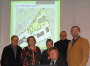 Foto: v.l.n.r. Werner Wolf, Cornelia Czichon, Ursula Egner, Franz Göbl, Korbinian Deliano, Joachim Czichon